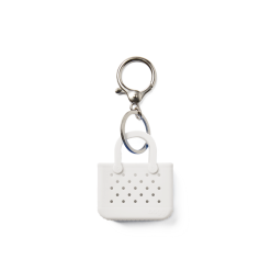 Tiny Tote Keychain - For Shore White